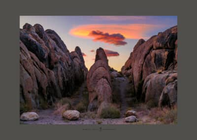 Alabama Hills Sunset
