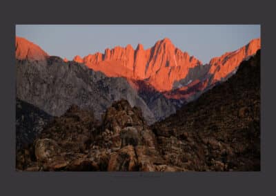 Mt Whitney sunrise